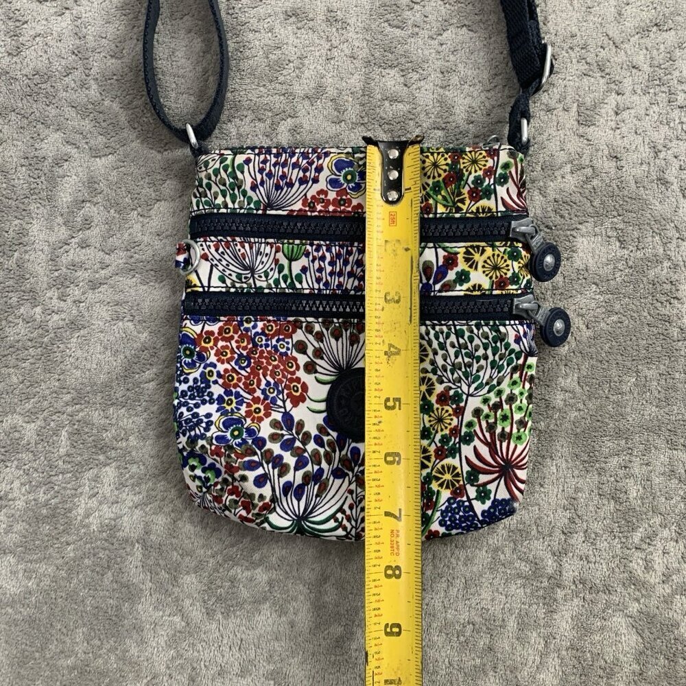 Kipling Crossbody Bag Womens Small Floral Handbag Adjustable Travel 7.5x7” - Picture 3 of 9
